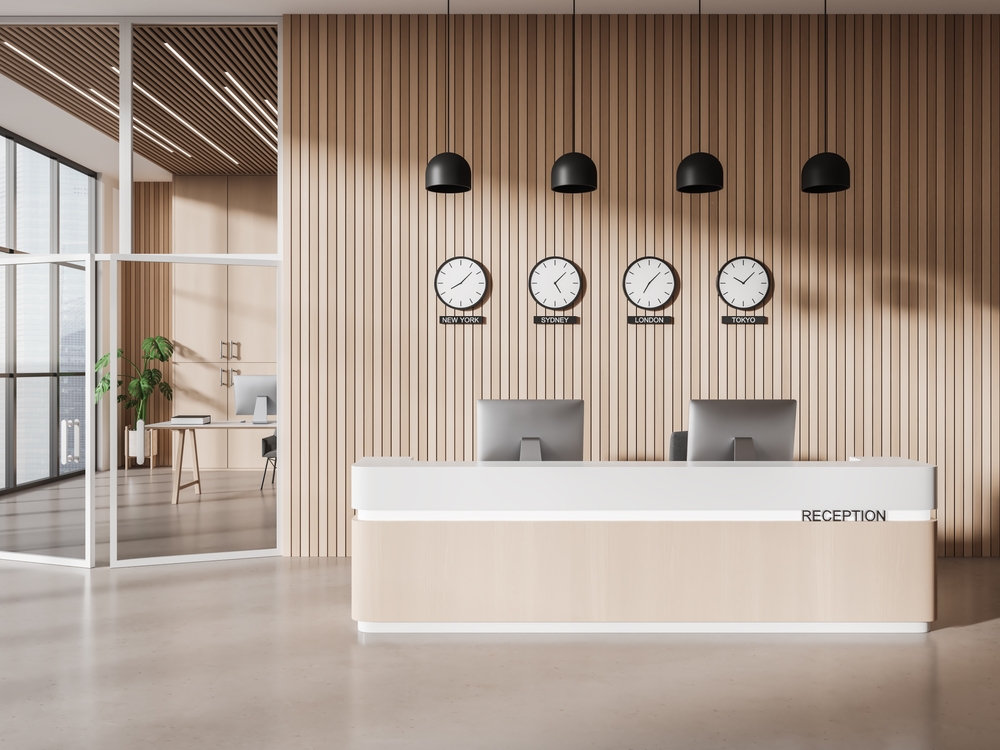 small office reception design ideas